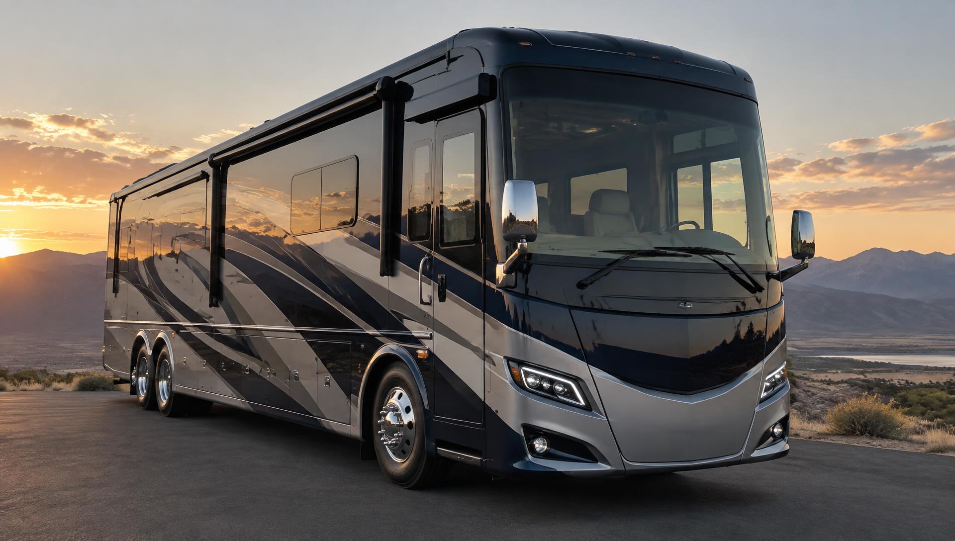Premium Class A diesel pusher motorhome